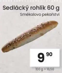Kubík potraviny Sedlácký rohlík nabídka