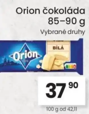Kubík potraviny Orion čokoláda nabídka