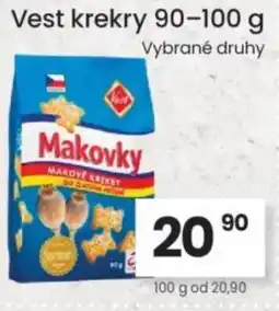 Kubík potraviny Vest krekry nabídka
