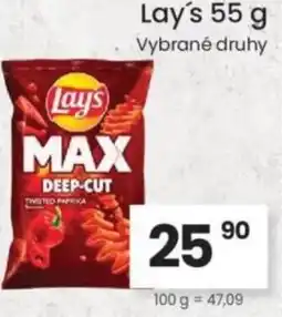 Kubík potraviny Lay's nabídka