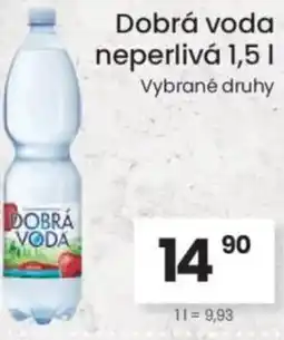 Kubík potraviny Dobrá voda neperlivá nabídka