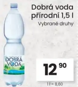 Kubík potraviny Dobrá voda přírodní nabídka