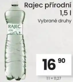 Kubík potraviny Rajec přírodní nabídka