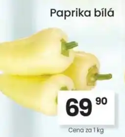 Kubík potraviny Paprika bílá nabídka