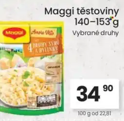 Kubík potraviny Maggi těstoviny nabídka