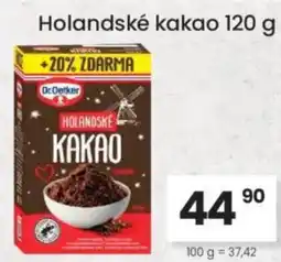 Kubík potraviny Dr.Oetker Holandské kakao nabídka