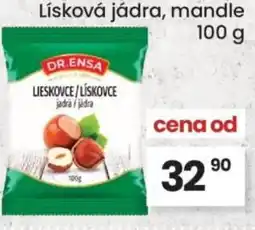 Kubík potraviny Dr.ensa Lísková jádra, mandle nabídka