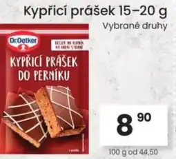 Kubík potraviny Dr.Oetker Kypřicí prášek nabídka