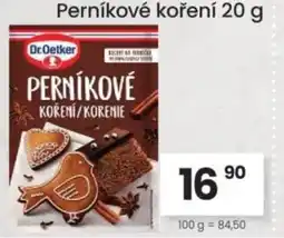 Kubík potraviny Dr. Oetker Perníkové koření nabídka