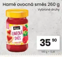 Kubík potraviny Hamé ovocná směs nabídka