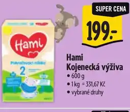 Albert Hami Kojenecká výživa nabídka