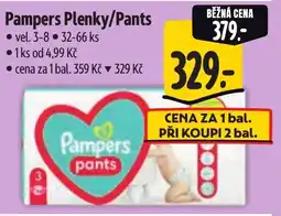Albert Pampers Plenky/Pants nabídka