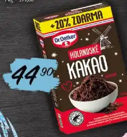 COOP TIP Dr. Oetker Holandské kakao nabídka