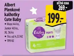 Albert Albert Plenkové kalhotky Cute Baby nabídka