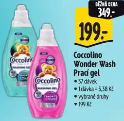 Albert Coccolino Wonder Wash Prací gel nabídka
