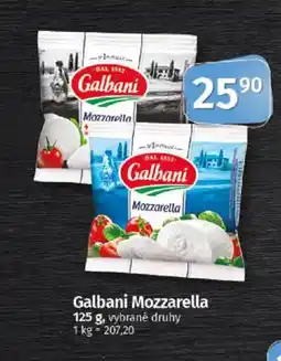 COOP TIP Galbani Mozzarella nabídka