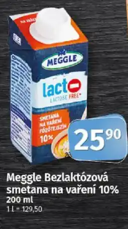 COOP TIP MEGGLE Bezlaktózová smetana na vaření 10% nabídka