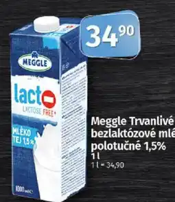 COOP TIP MEGGLE Trvanlivé bezlaktózové mléko polotučné 1,5% nabídka