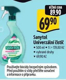 Albert Sanytol Univerzální čistič nabídka