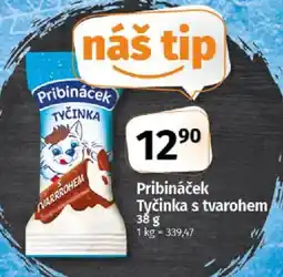 COOP TIP Pribináček Tyčinka s tvarohem nabídka