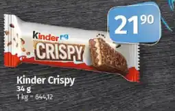 COOP TIP Kinder Crispy nabídka