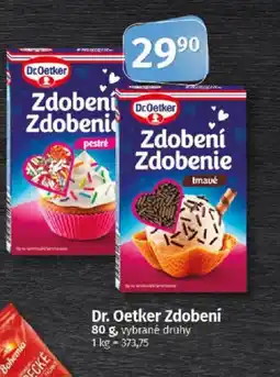 COOP TIP Dr. Oetker Zdobení nabídka