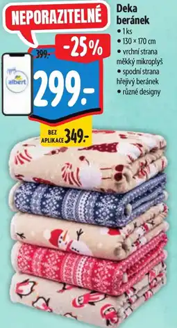 Albert Deka beránek nabídka