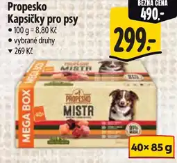 Albert Propesko Kapsičky pro psy nabídka