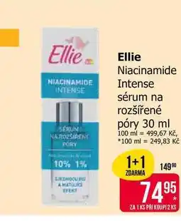 Teta Ellie Niacinamide Intense sérum na rozšířené póry 30 ml nabídka