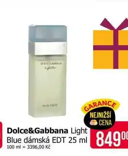 Teta Dolce&Gabbana Light Blue dámská EDT 25 ml nabídka