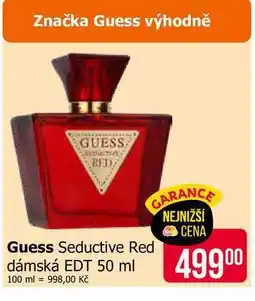 Teta Guess Seductive Red dámská EDT 50 ml nabídka