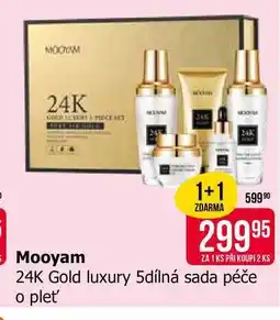 Teta Mooyam 24K Gold luxury 5dílná sada péče o pleť' nabídka