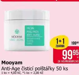 Teta Mooyam Anti-Age čisticí polštářky 50 ks nabídka