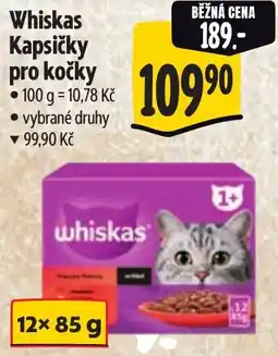 Albert Whiskas Kapsičky pro kočky nabídka