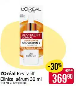 Teta L'Oréal Revitalift Clinical sérum 30 ml nabídka