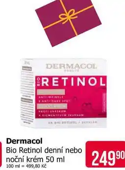Teta Dermacol Bio Retinol denní nebo noční krém 50 ml nabídka