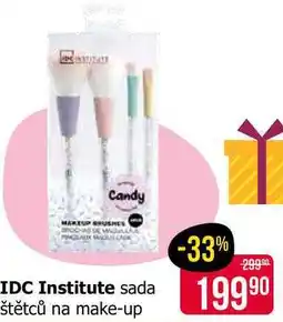 Teta IDC Institute sada štětců na make-up nabídka