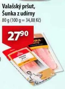 CBA Valašský pršut, Šunka z udírny, 80 g nabídka