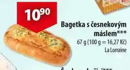 CBA Bagetka s česnekovým máslem, 67 g nabídka