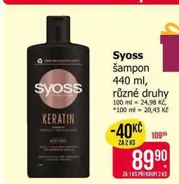 Teta Syoss šampon 440 ml nabídka