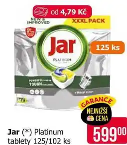 Teta Jar Platinum tablety 125ks nabídka
