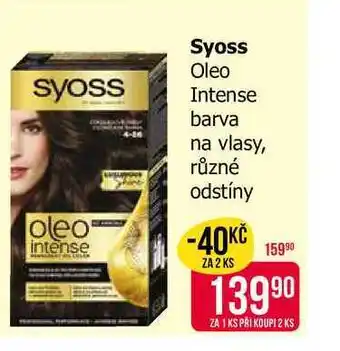 Syoss Oleo Intense barva na vlasy