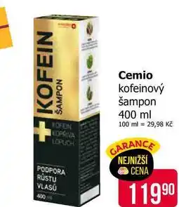 Teta Cemio kofeinový šampon 400 ml nabídka