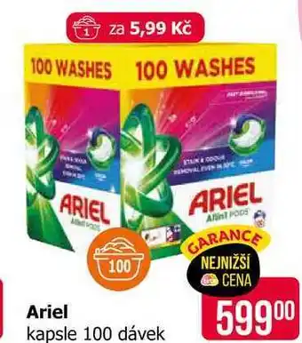 Ariel kapsle 100 dávek