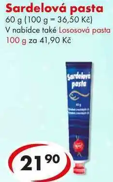CBA Sardelová pasta, 60 g nabídka