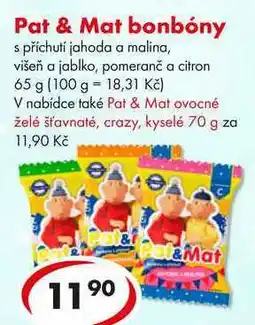 CBA Pat & Mat bonbóny, 65 g nabídka