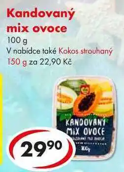CBA Kandovaný mix ovoce, 100 g nabídka