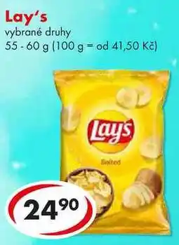 CBA Lay's, 55-60 g nabídka