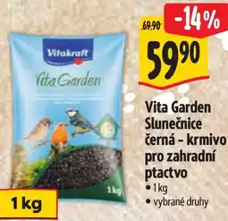 Albert Vita Garden Slunečnice černá - krmivo pro zahradní ptactvo nabídka