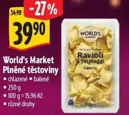 Albert World's Market Plněné těstoviny nabídka